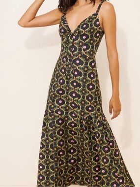 HILL HOUSE HOME LILLIE DRESS WITH SHELL AND STARFISH ACCENTS